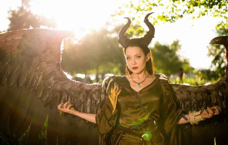 Large Horns 12.5" Maleficent Inspired Horns  3D Printed (Ultra Light Weight Plastic) Suitable for adults comic-con - Mud And Majesty